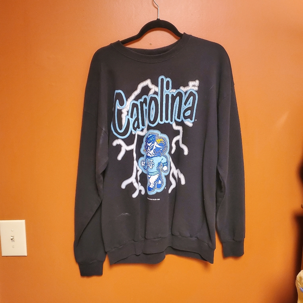Carolina vintage crewneck graphic sweatshirt